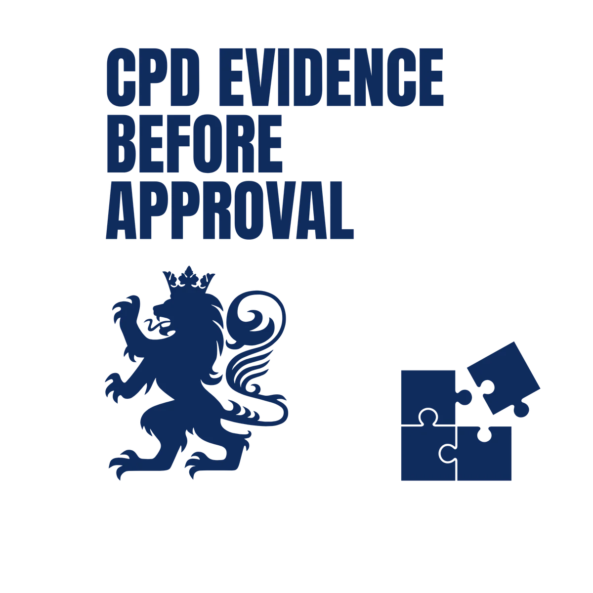 CPD evidence before approval